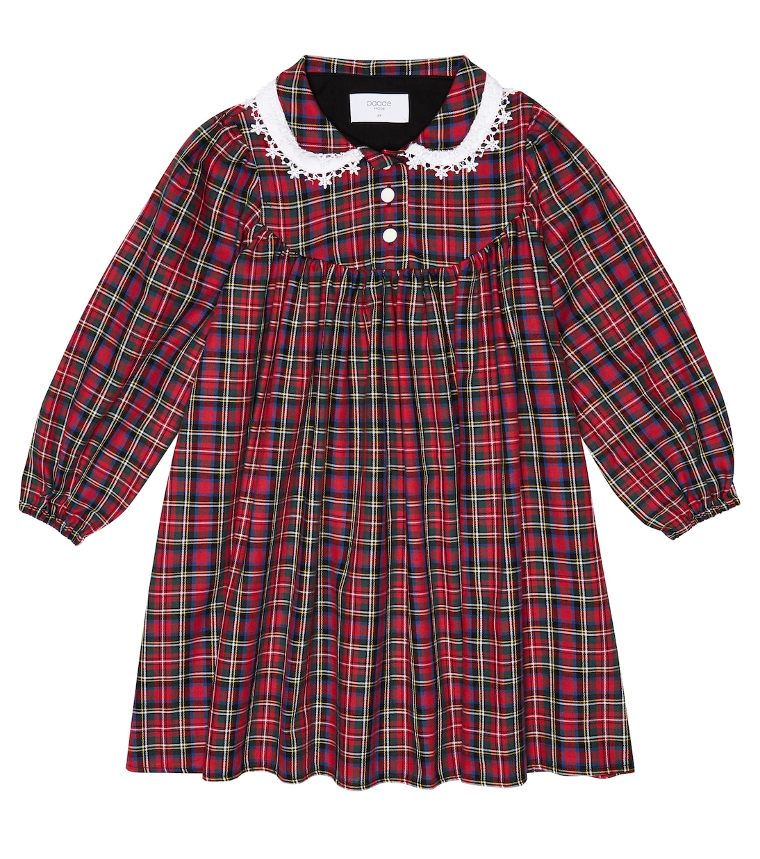 Checked cotton dress | Paade Mode