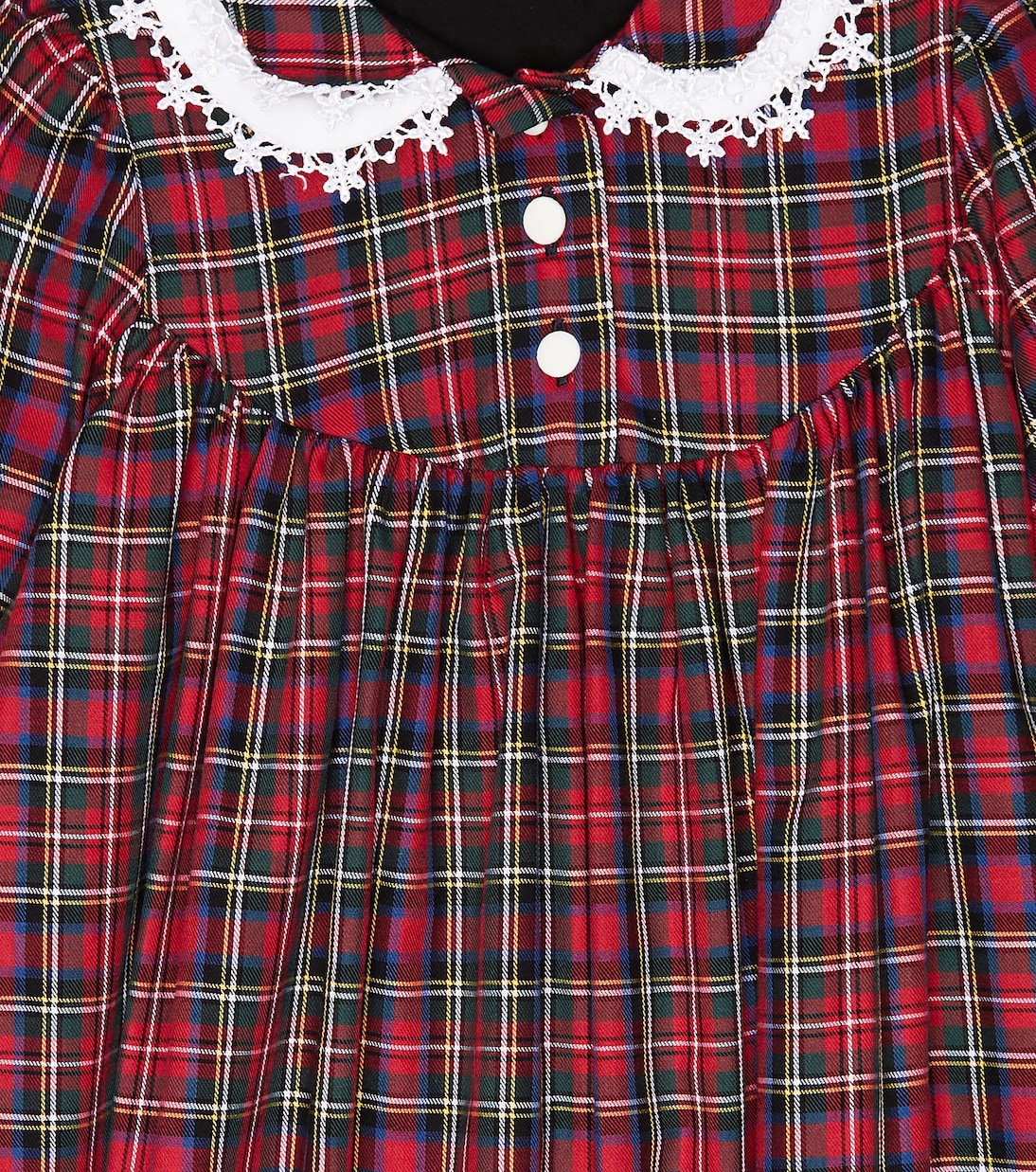 Checked cotton dress | Paade Mode