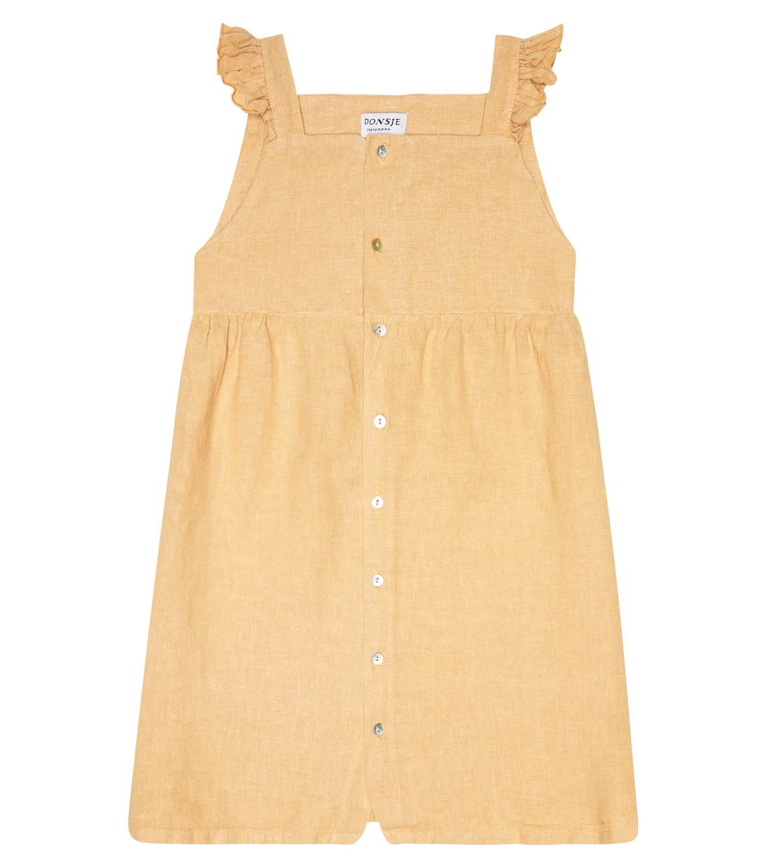 Floor linen dress | Donsje