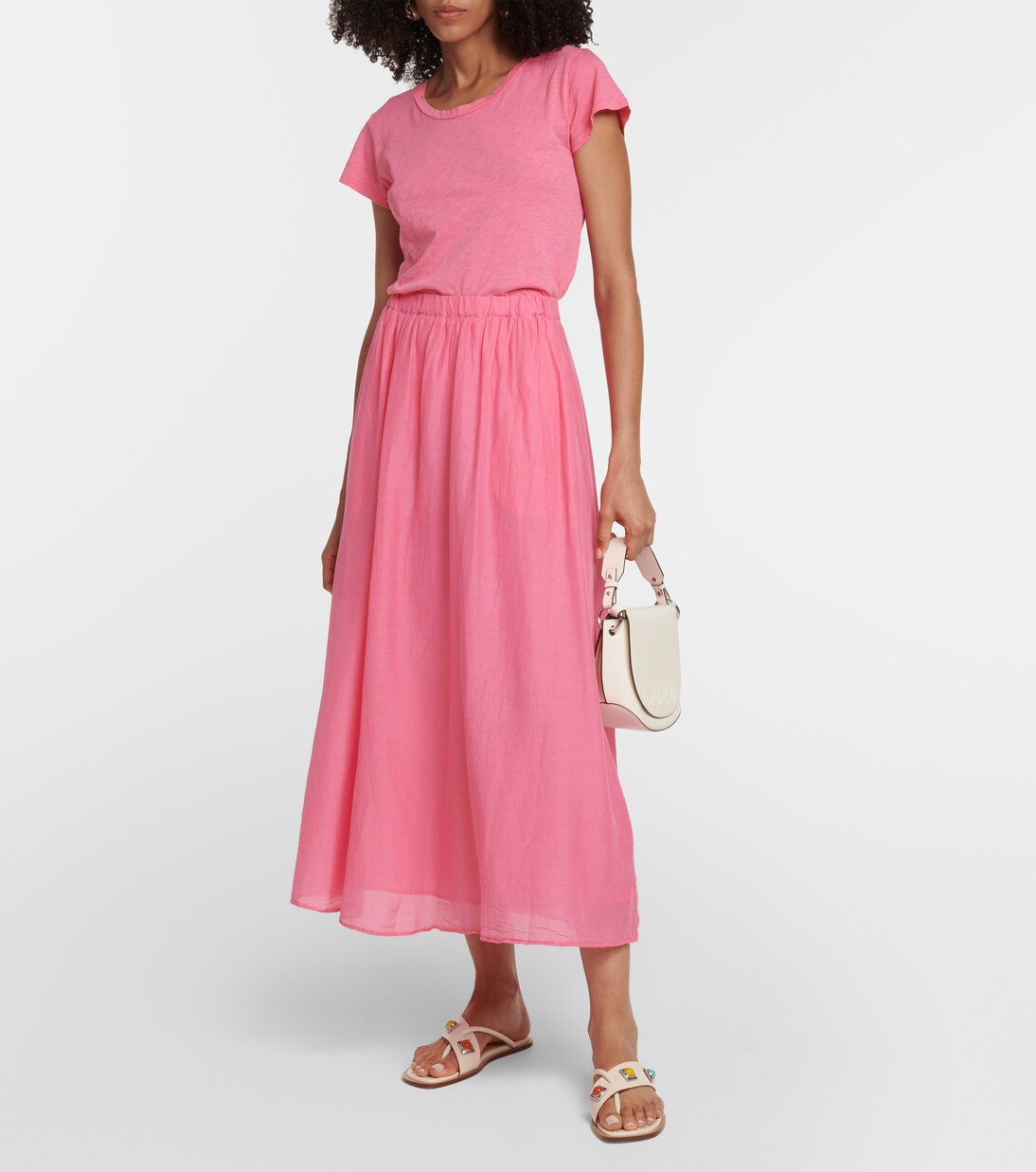 T-Shirt Odelia aus Baumwoll-Jersey | Velvet