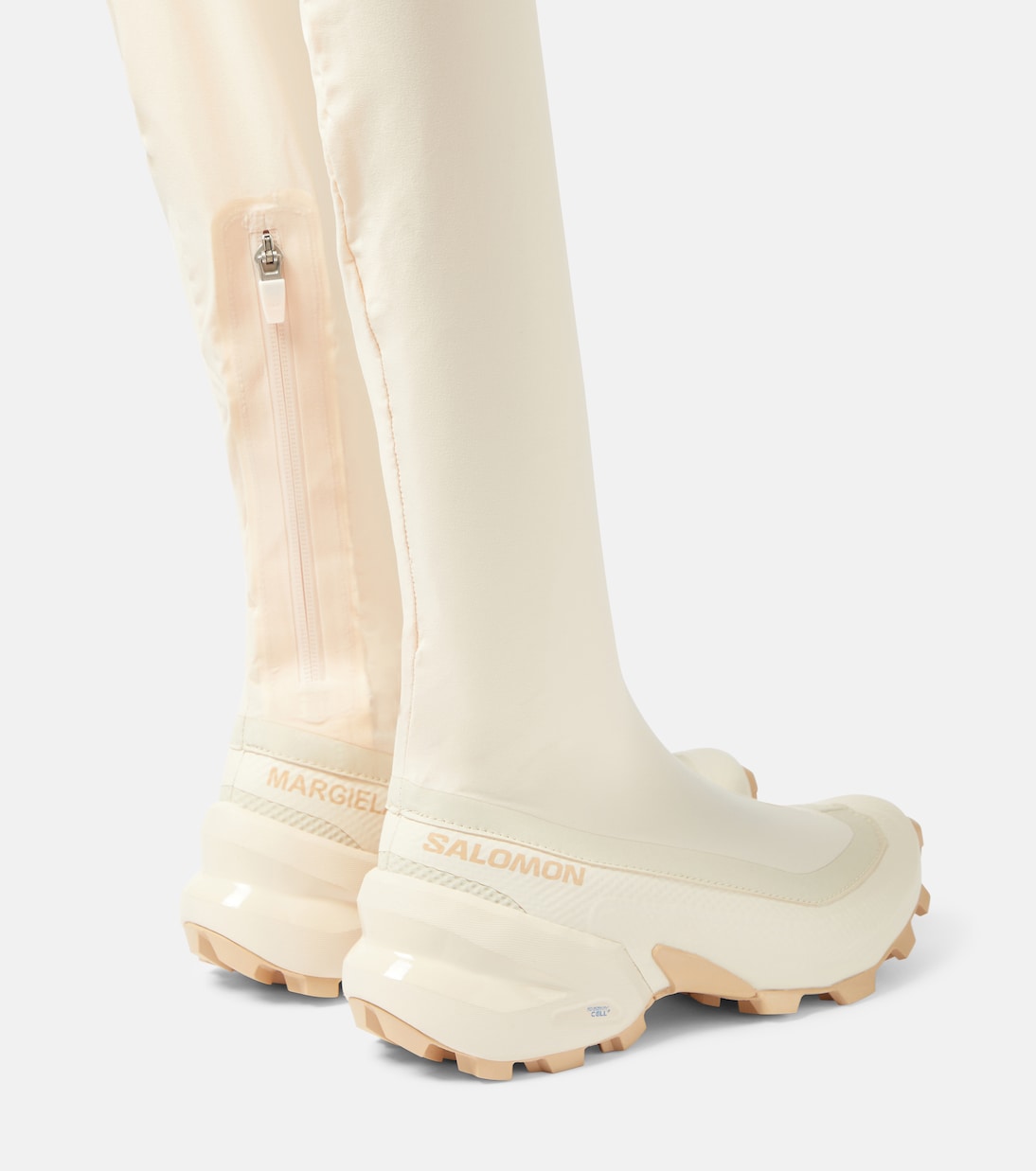x Salomon over-the-knee boots | MM6 Maison Margiela
