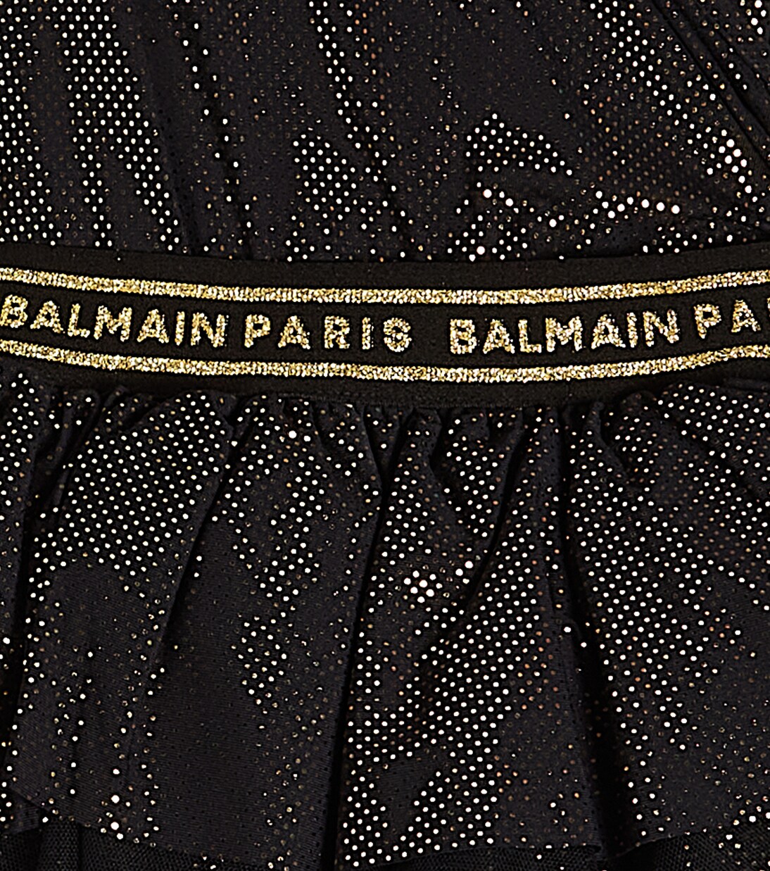 Tiered dress | Balmain Kids