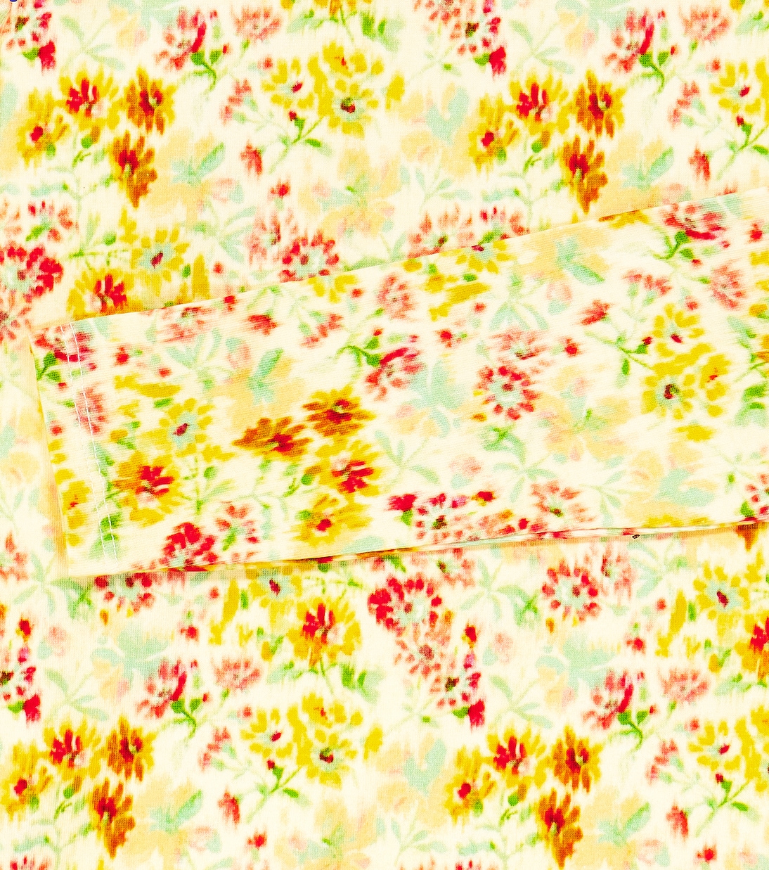 Tyla floral cotton-blend turtleneck top | Morley