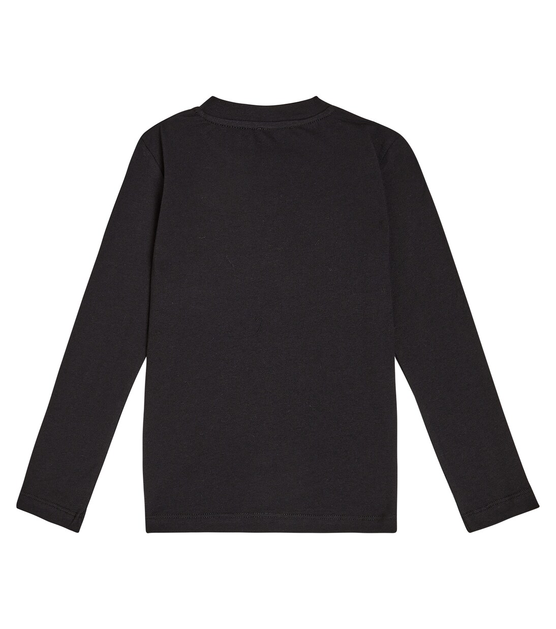 Logo cotton and wool top | Balmain Kids
