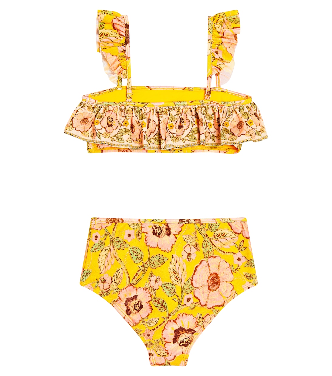 Junie ruffled floral bikini | Zimmermann Kids