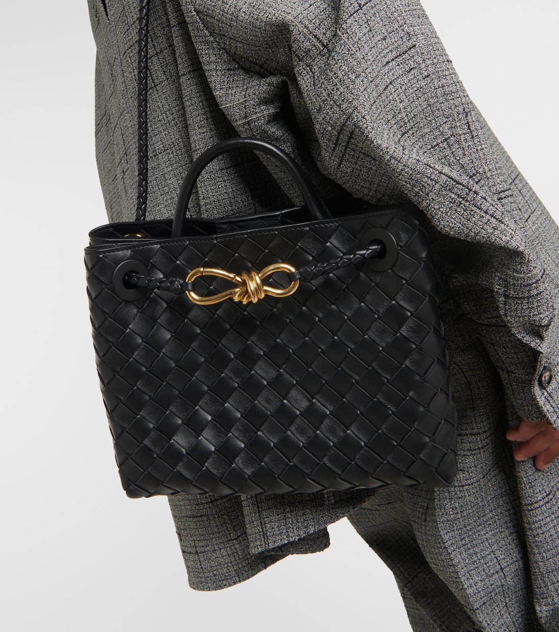 Sac Andiamo Small en cuir | Bottega Veneta