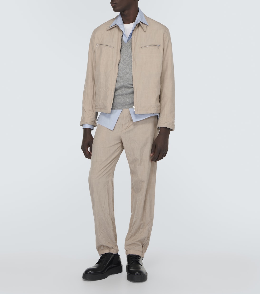 Gilet in cashmere e seta | Auralee