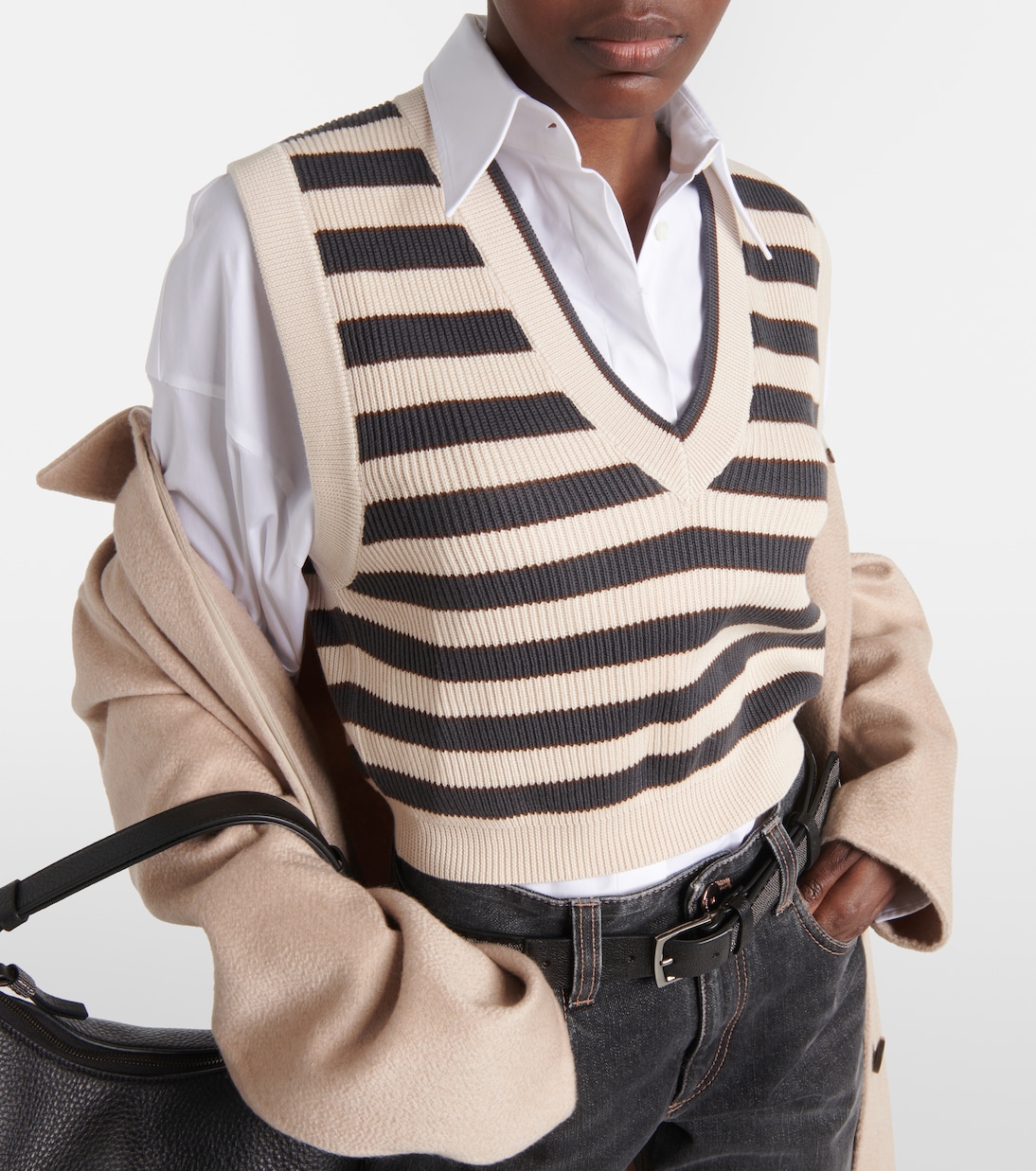 Pullunder aus Baumwolle | Brunello Cucinelli