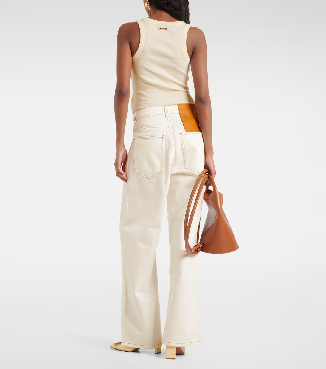 Le de-Nîmes Large wide-leg jeans | Jacquemus