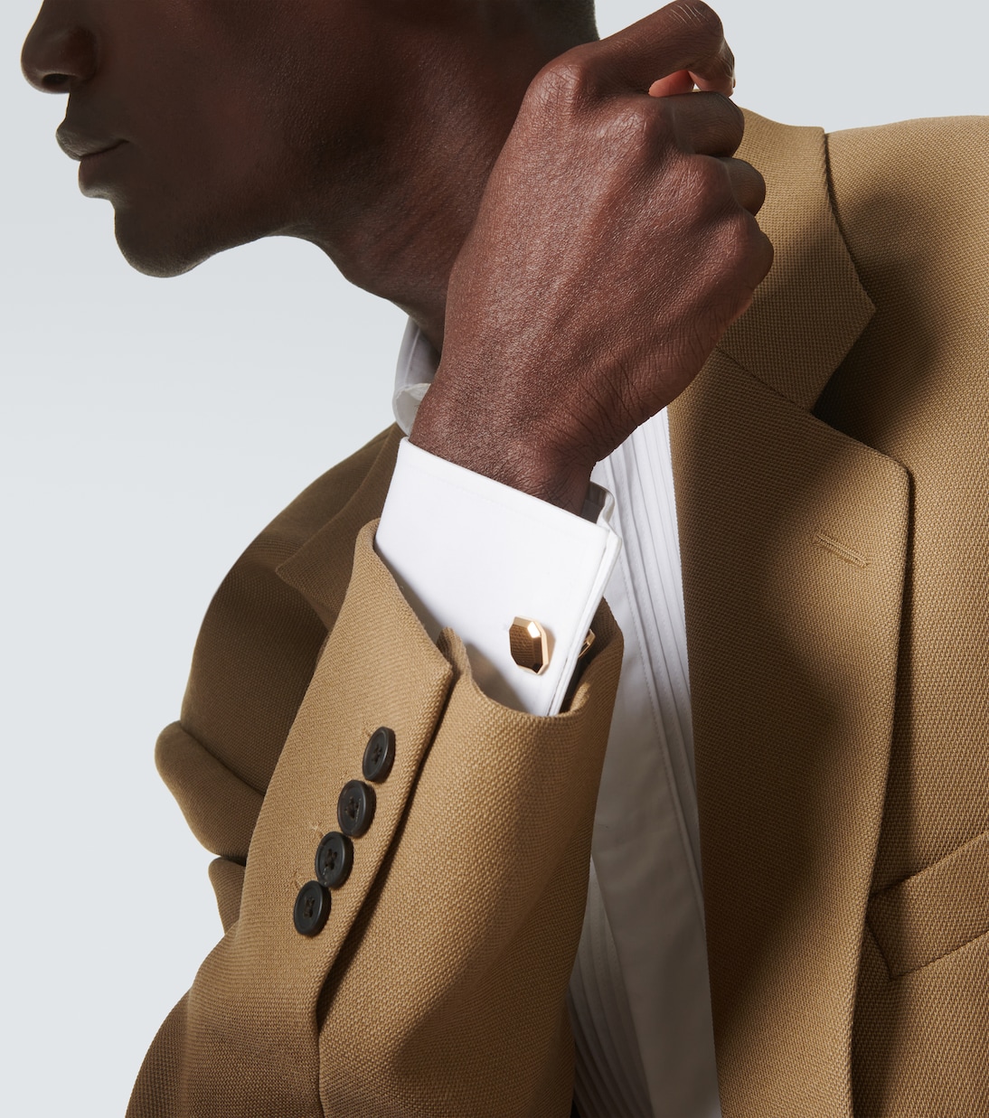 18kt gold cufflinks | Shay Jewelry