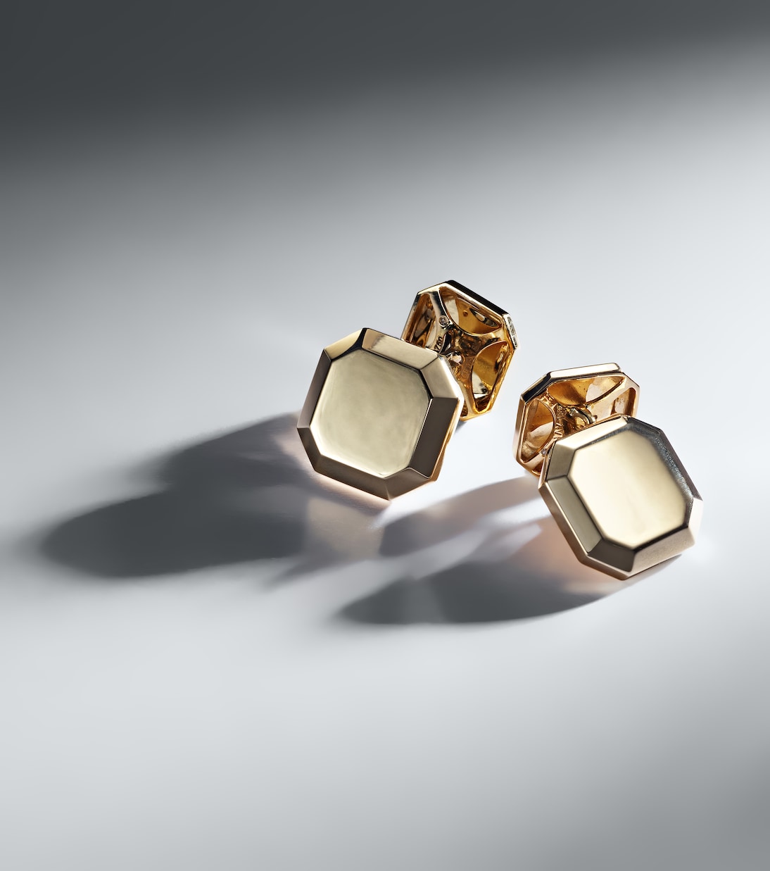18kt gold cufflinks | Shay Jewelry