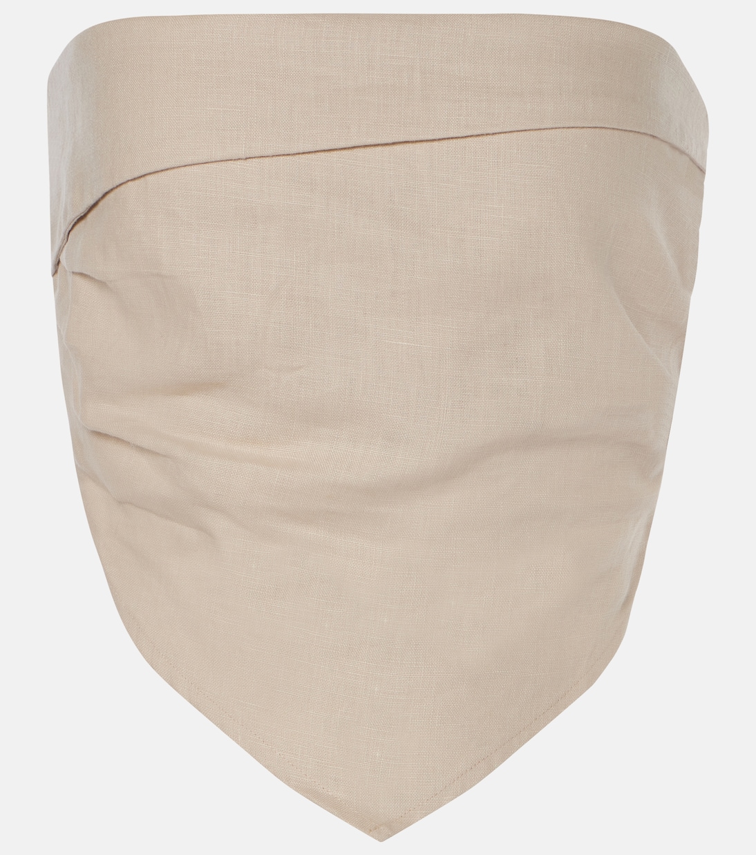 Antibes linen bandeau top | Faithfull