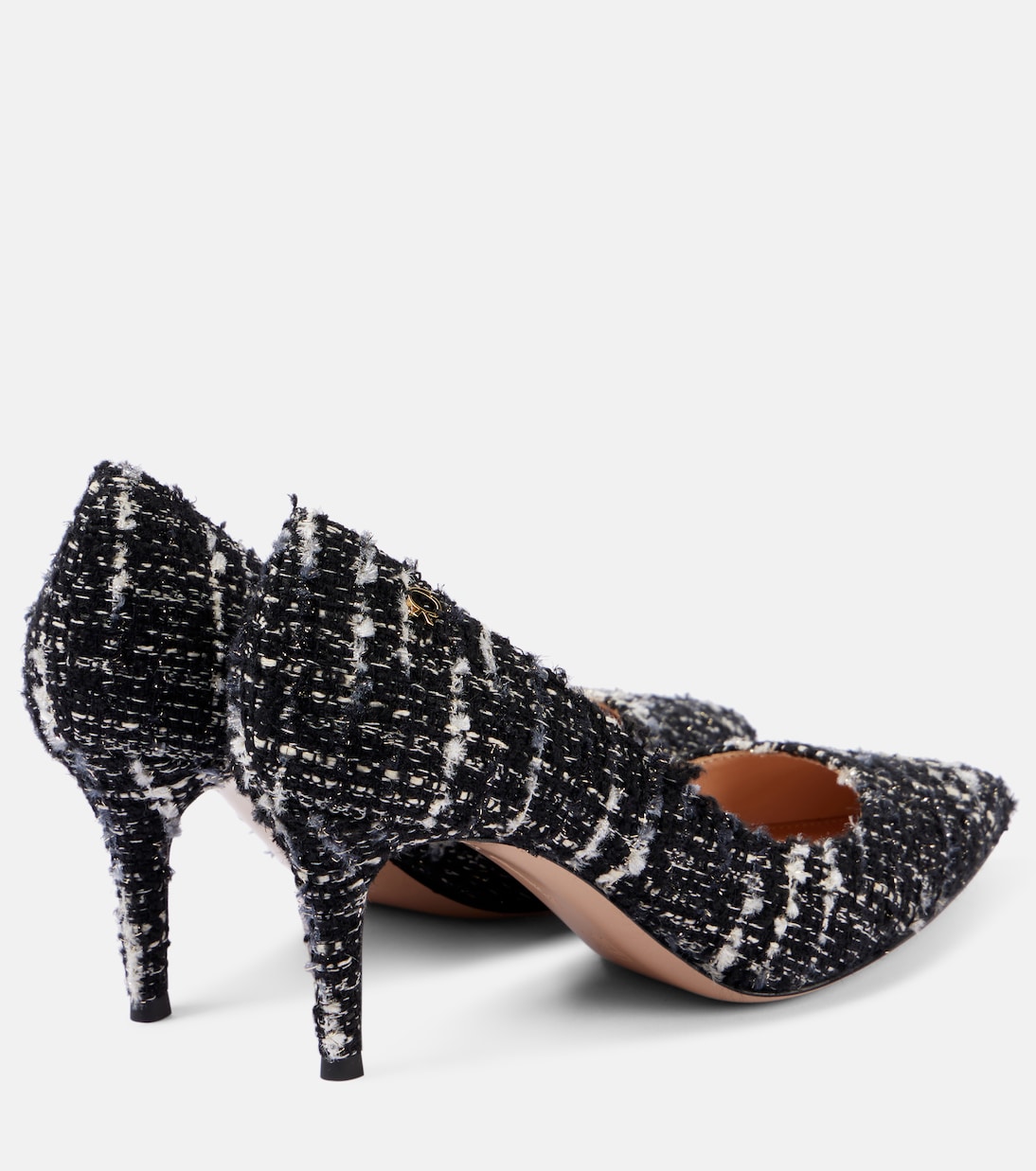 Escarpins 70 en tweed | Gianvito Rossi