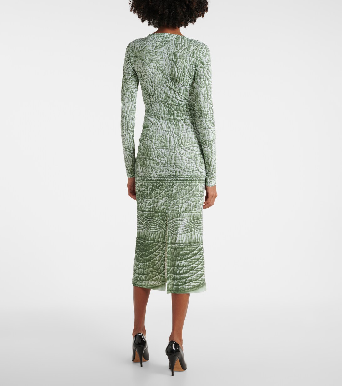 Robe midi imprimée | MM6 Maison Margiela