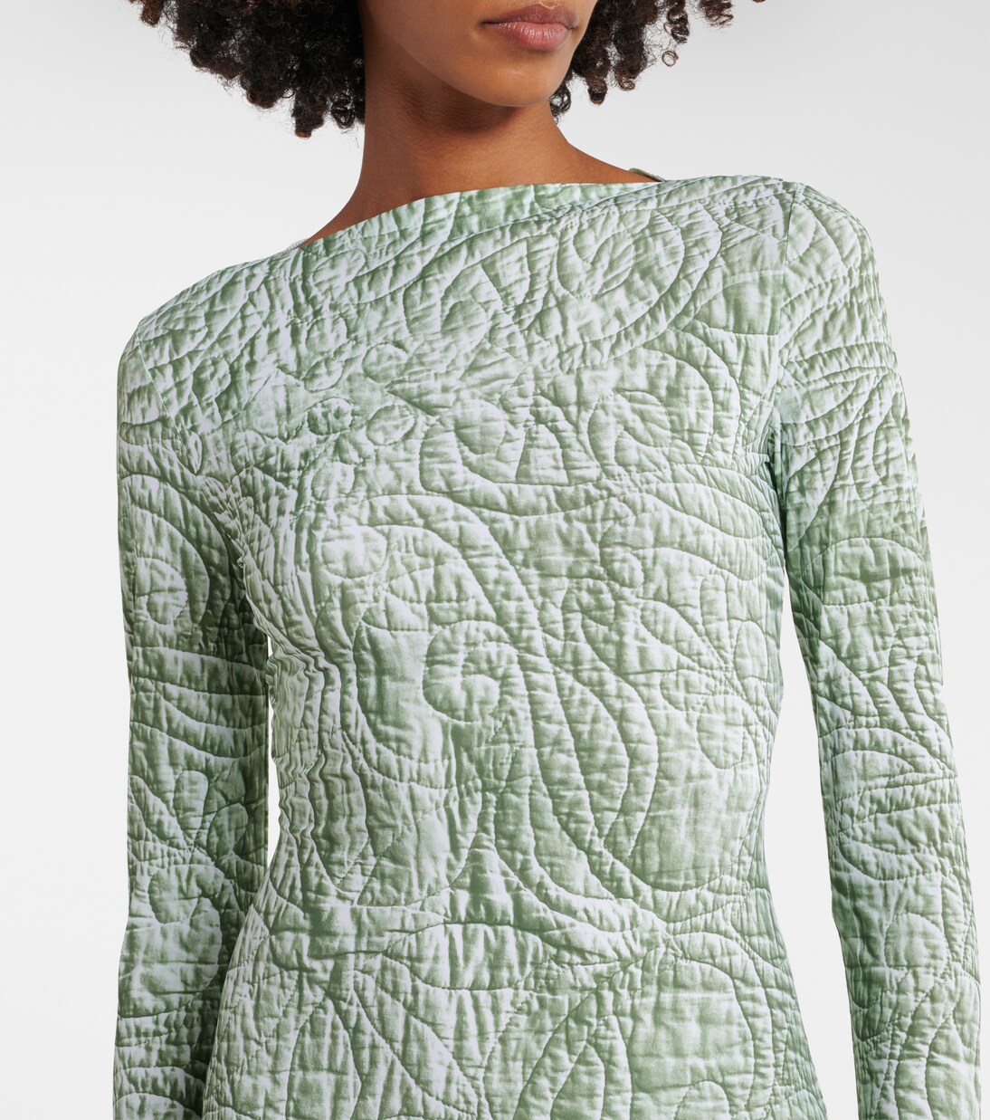 Robe midi imprimée | MM6 Maison Margiela