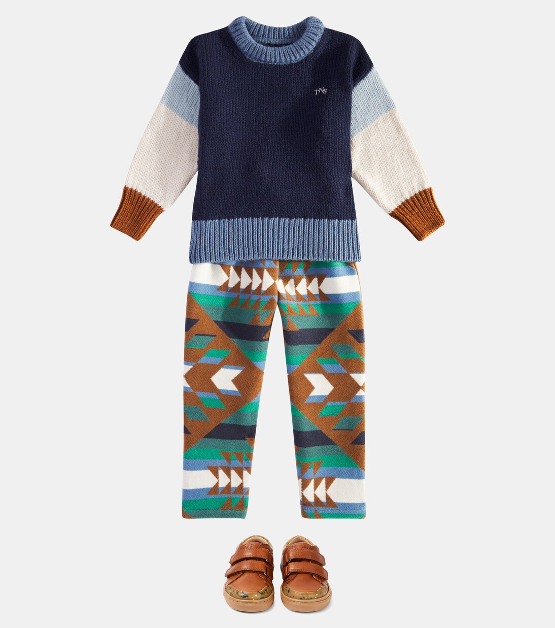 Andes printed cotton pants | The New Society