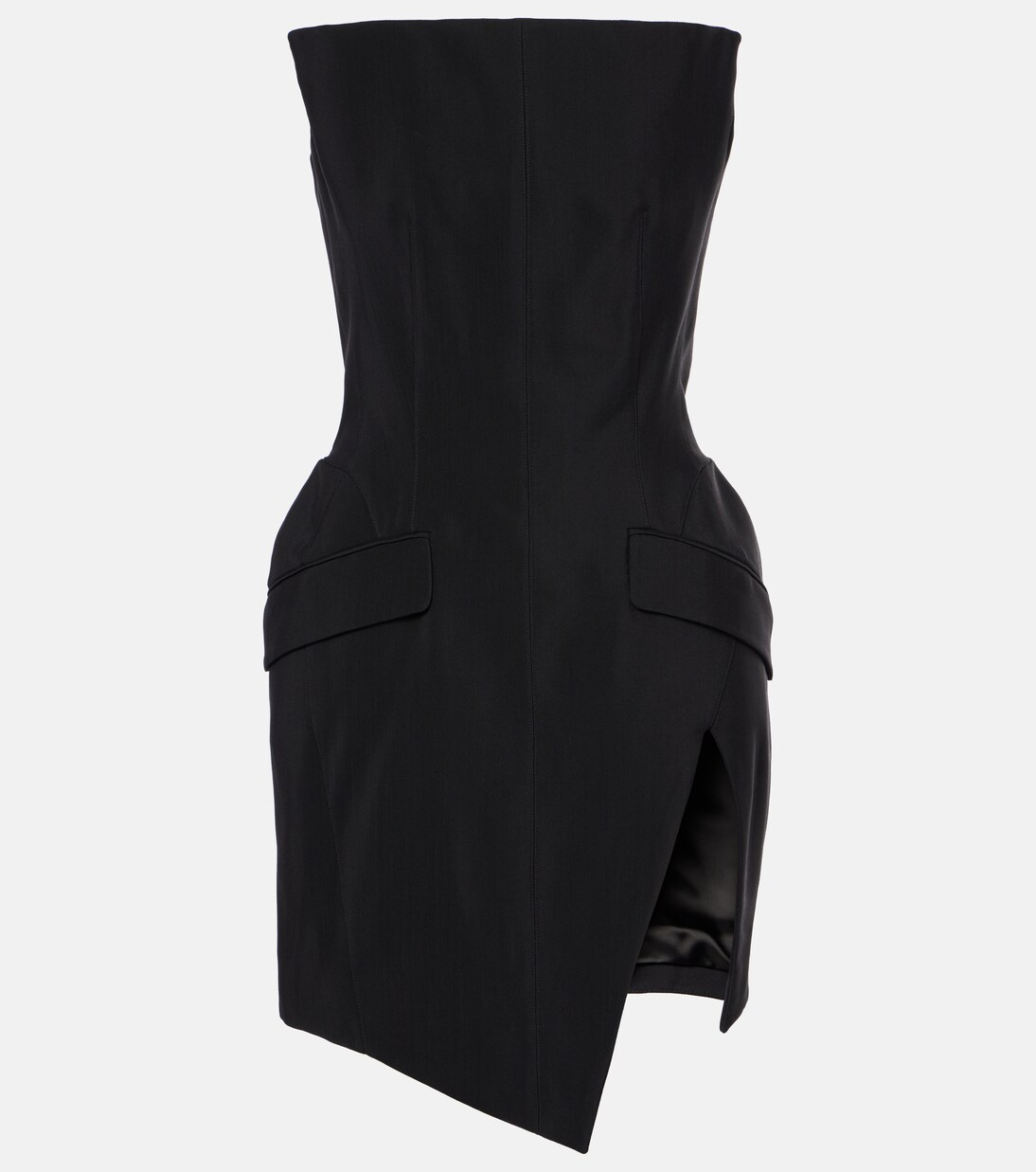 Robe bustier en crêpe | Mugler