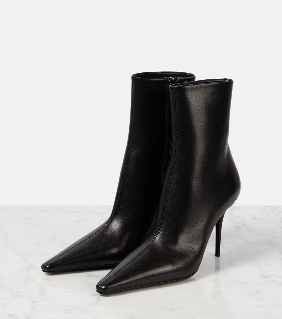 Ankle Boots Ashley 90 aus Leder | Saint Laurent