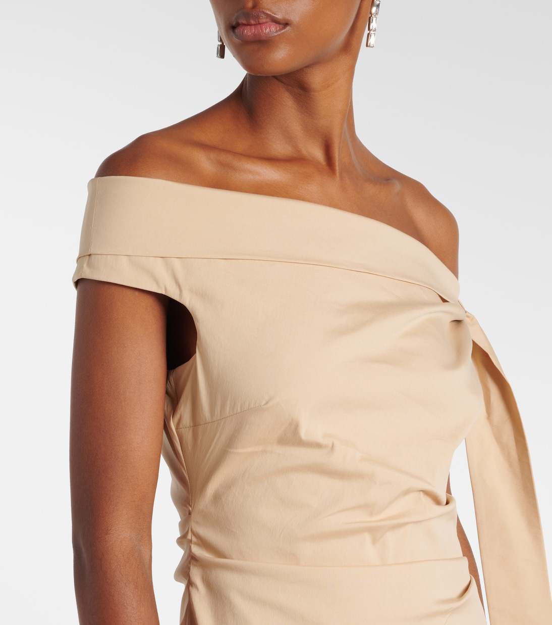 Robe longue Dahlia en coton mélangé | SIR