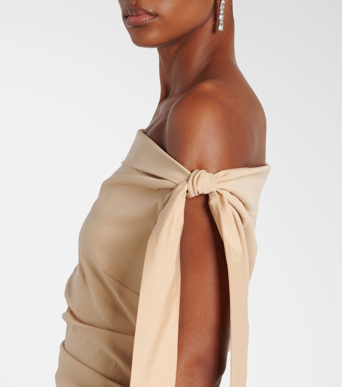 Robe longue Dahlia en coton mélangé | SIR