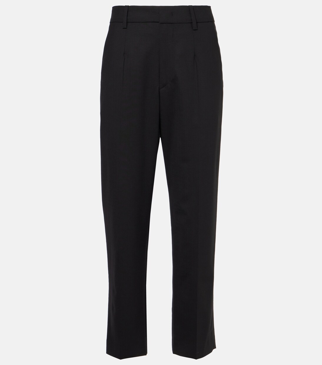 Pantalon droit en laine mélangée | Isabel Marant