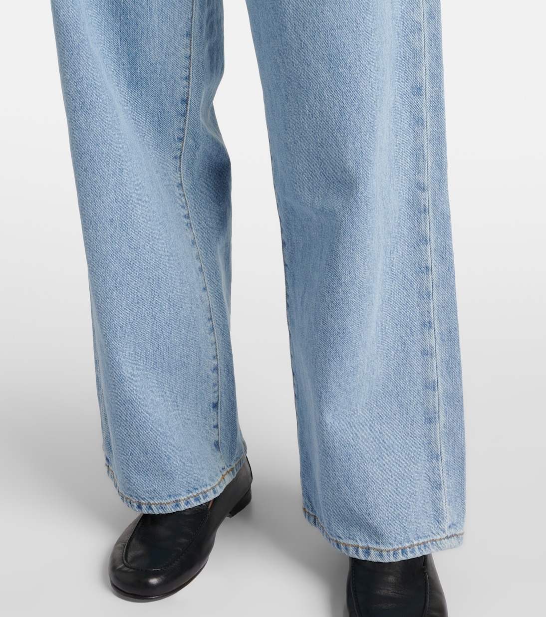 Jeans a gamba larga e vita bassa | Róhe