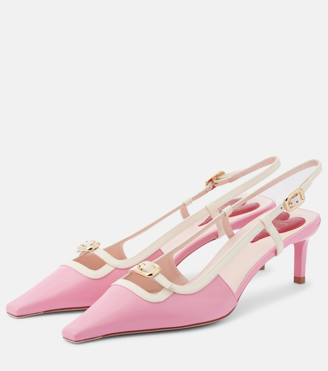 Slingback-Pumps Viv’ Canard aus Leder | Roger Vivier