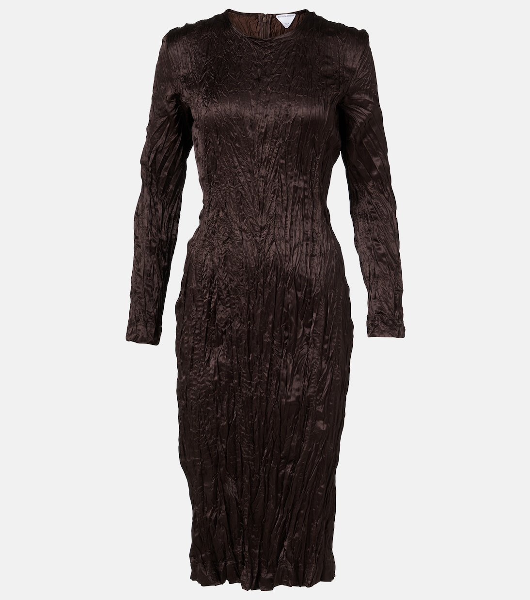 Satin midi dress | Bottega Veneta