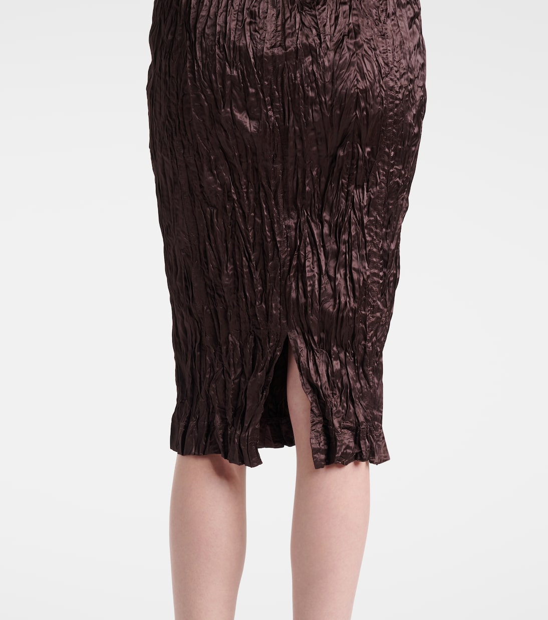 Satin midi dress | Bottega Veneta