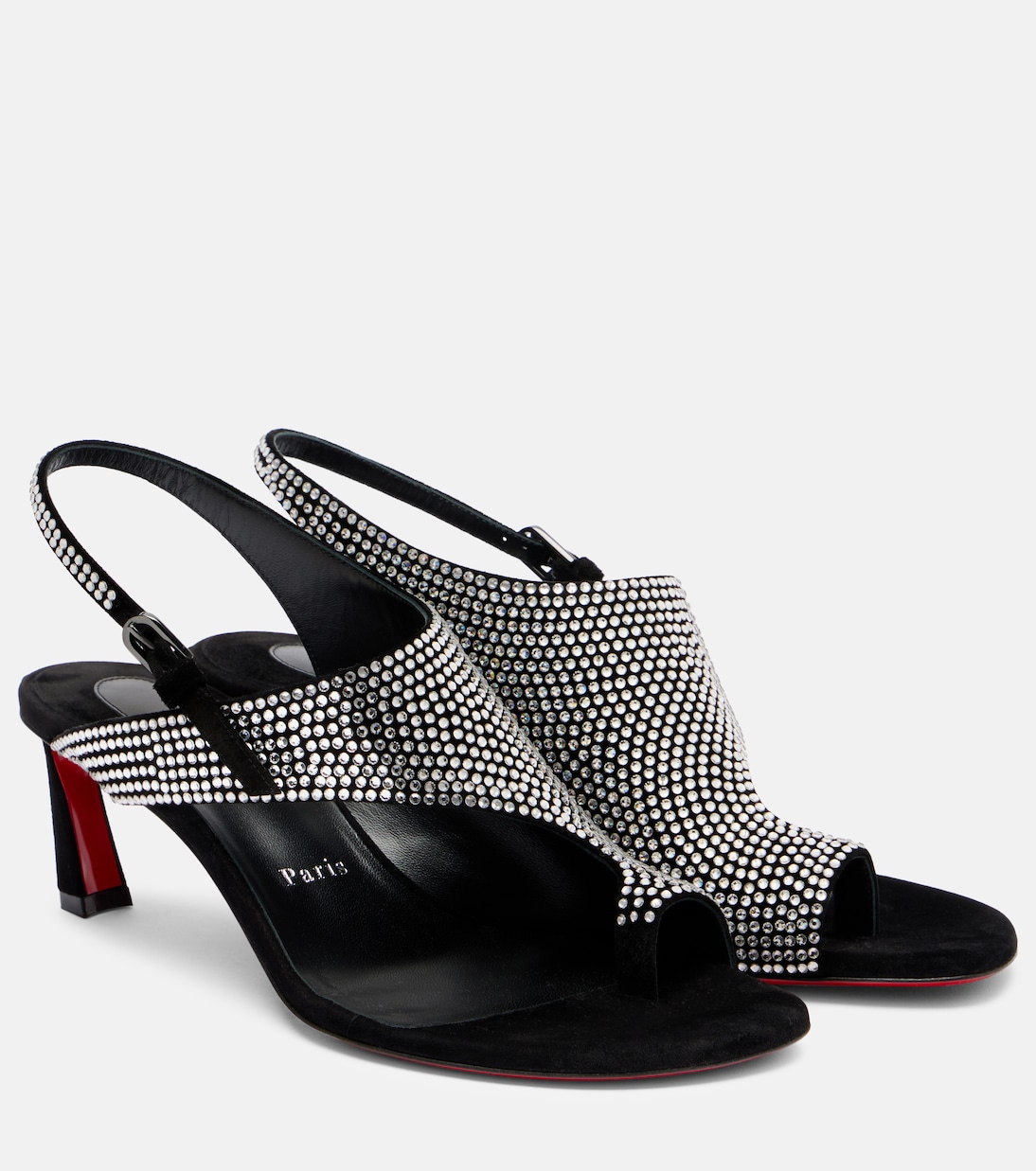 Sandalen Viva Condora 55 aus Veloursleder | Christian Louboutin