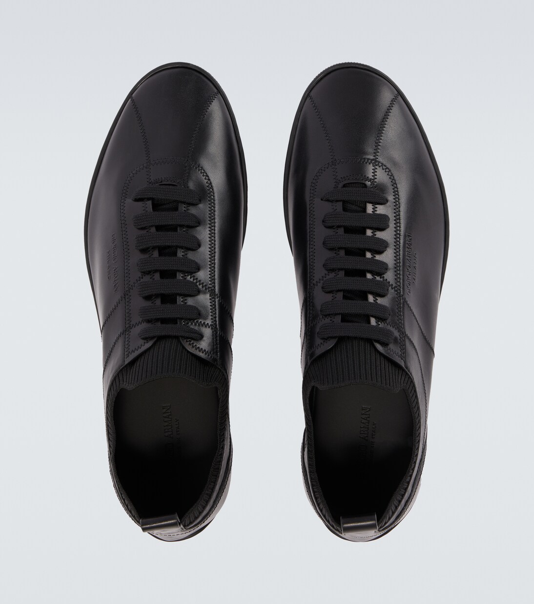 Leather sneakers | Giorgio Armani