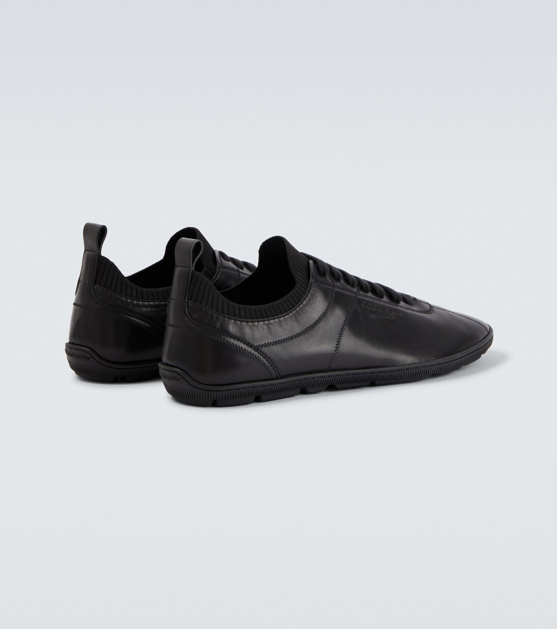 Leather sneakers | Giorgio Armani