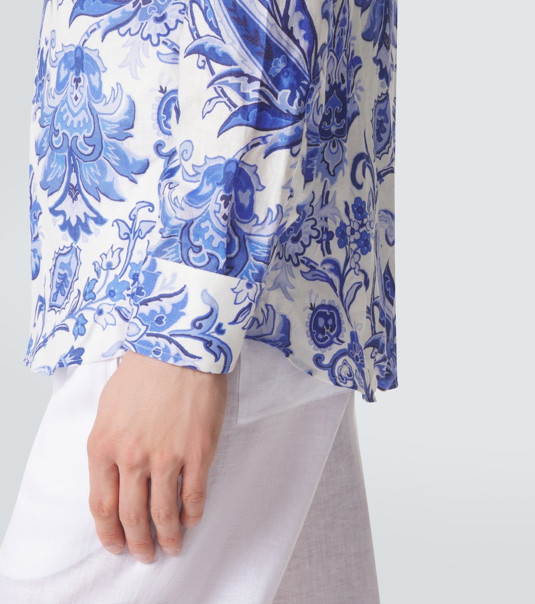 Roma paisley linen shirt | Etro