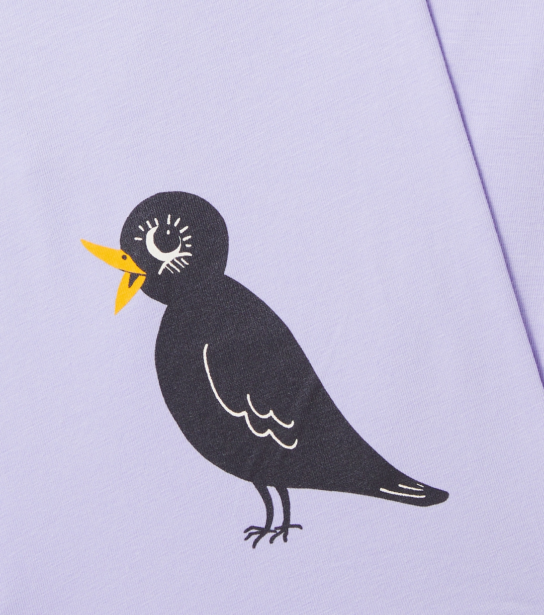 Birds 코튼 블렌드 저지 플레어 팬츠 | Mini Rodini