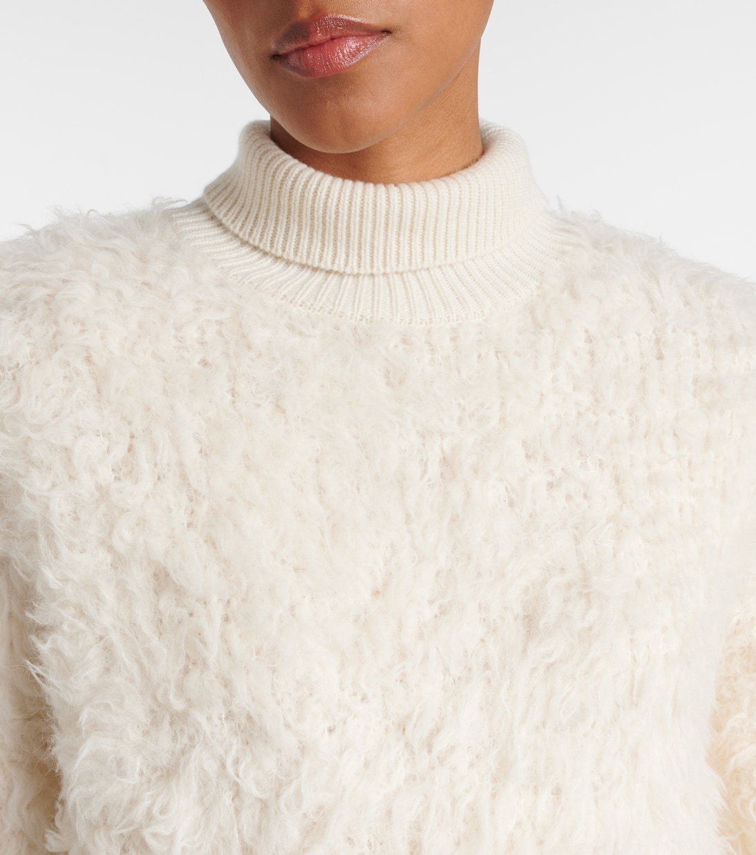 Jersey Bolleta en mezcla de alpaca | Goldbergh