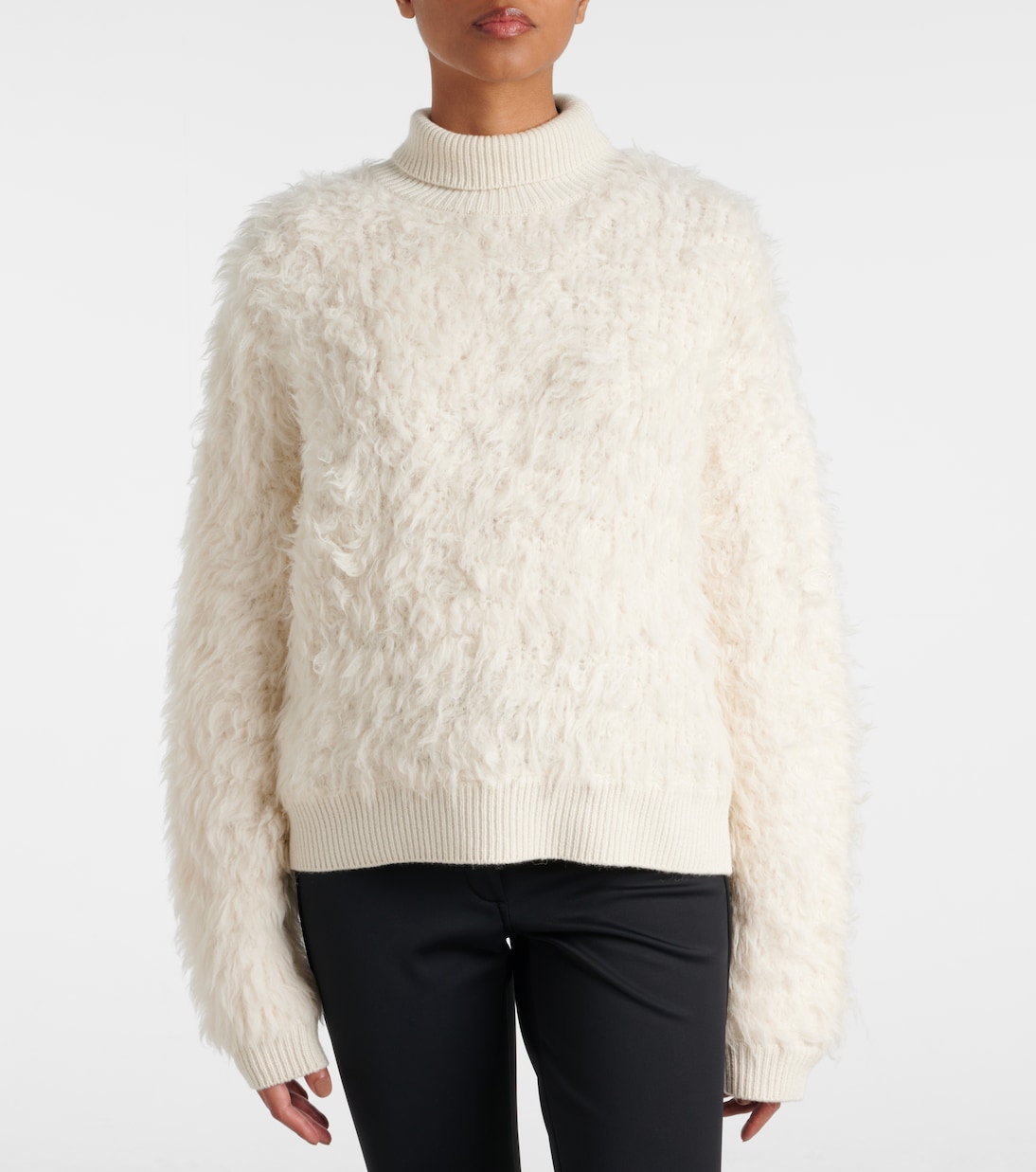 Jersey Bolleta en mezcla de alpaca | Goldbergh