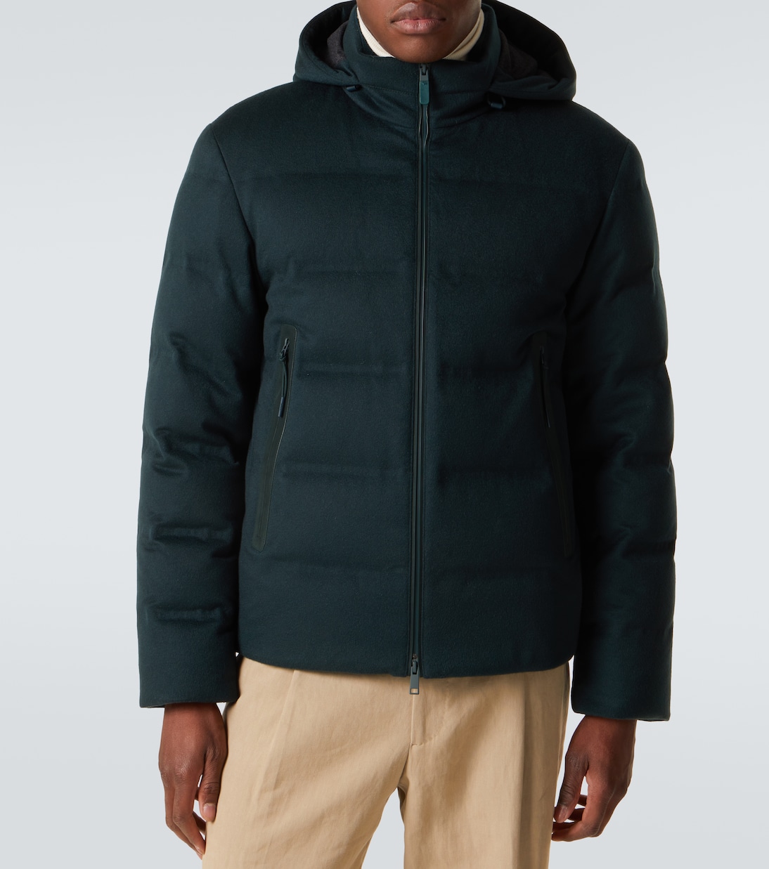 Elements technical cashmere down jacket | Zegna
