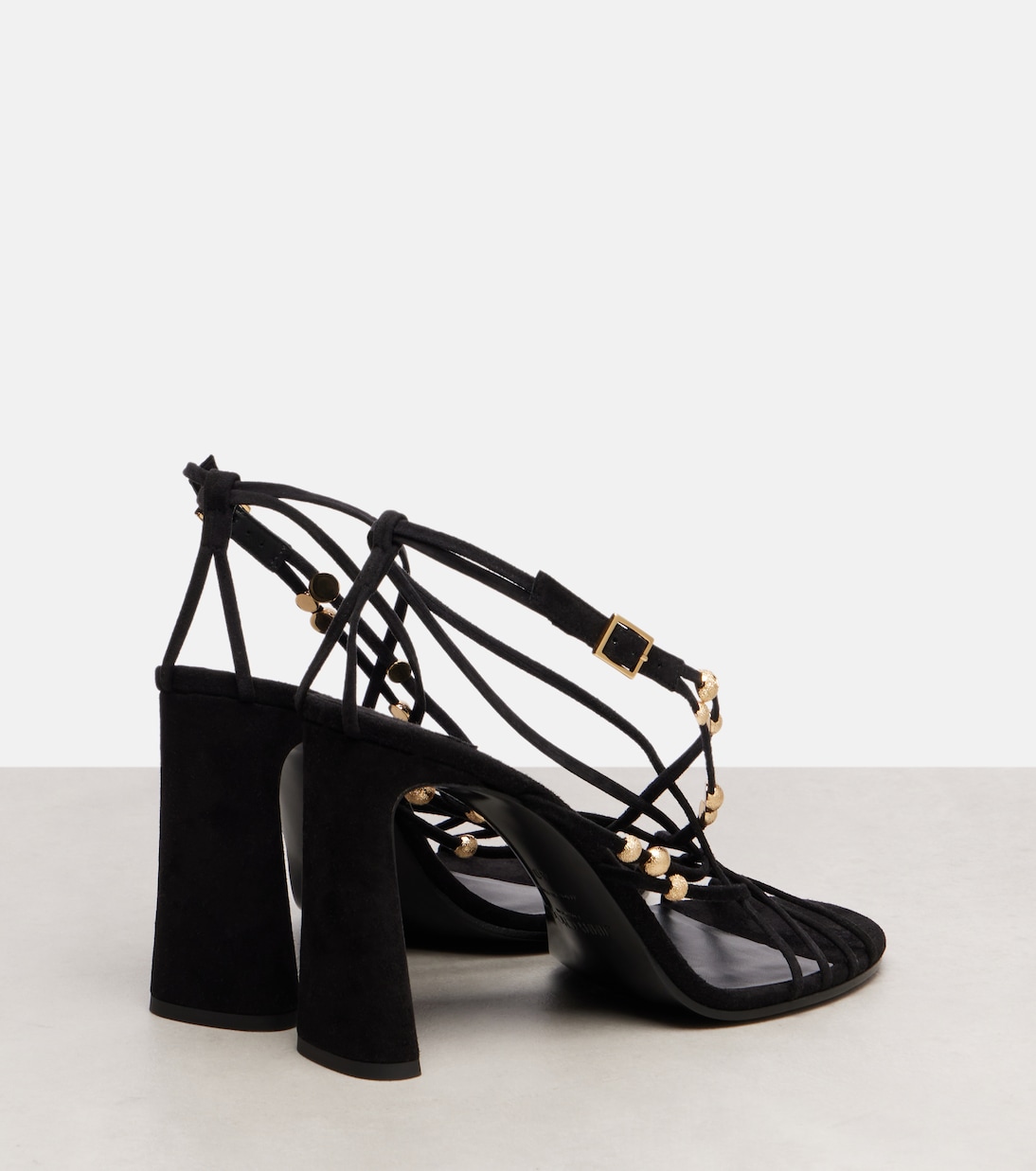 Verzierte Sandalen Felice 95 aus Veloursleder | Jimmy Choo