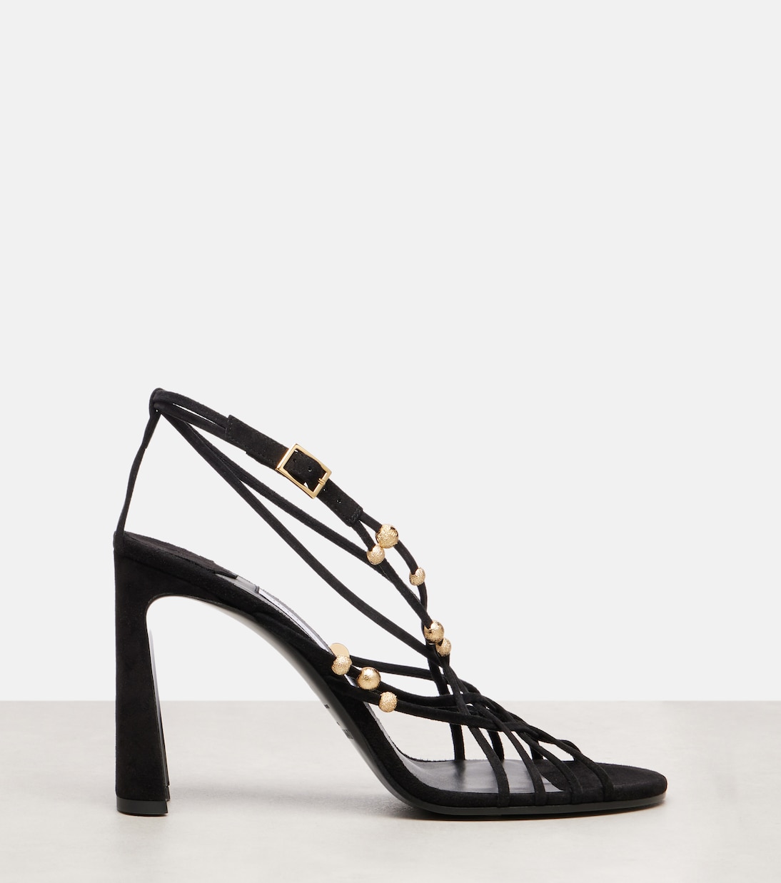 Verzierte Sandalen Felice 95 aus Veloursleder | Jimmy Choo