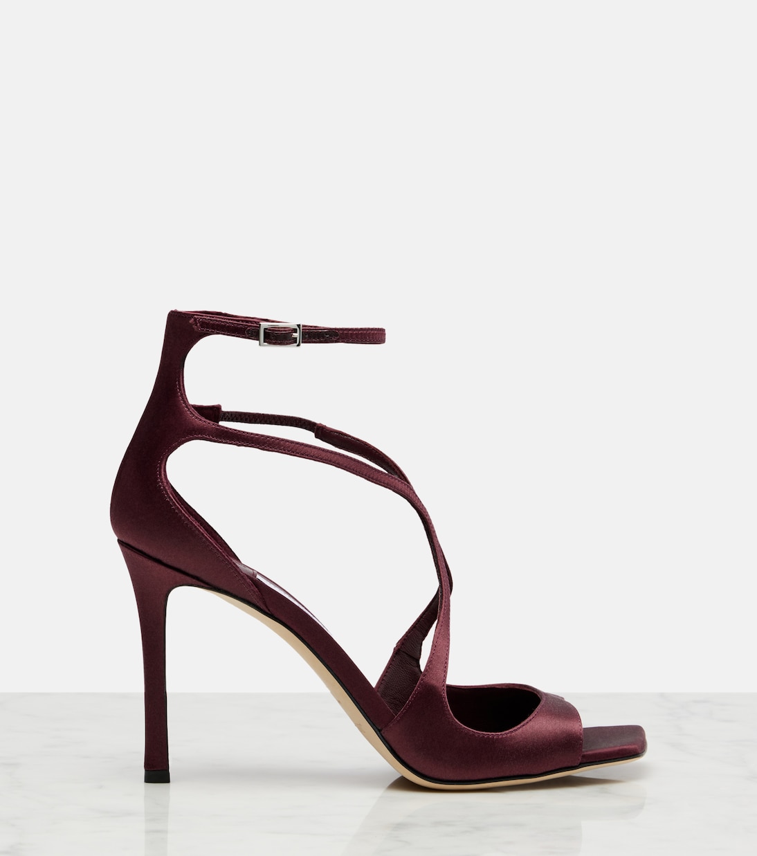 Sandalen Azia 95 aus Satin  | Jimmy Choo