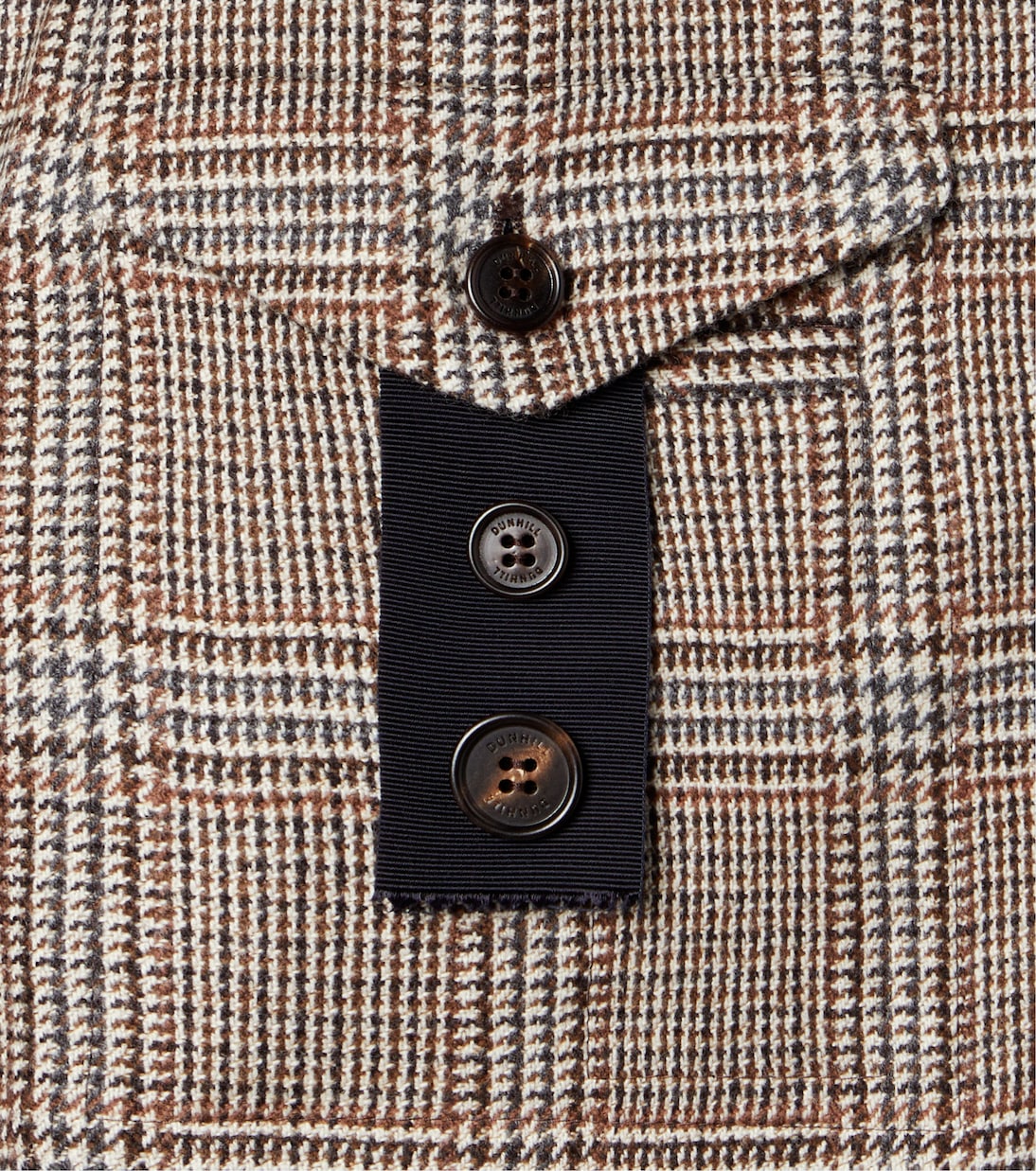 Checked wool and cashmere blazer | Dunhill