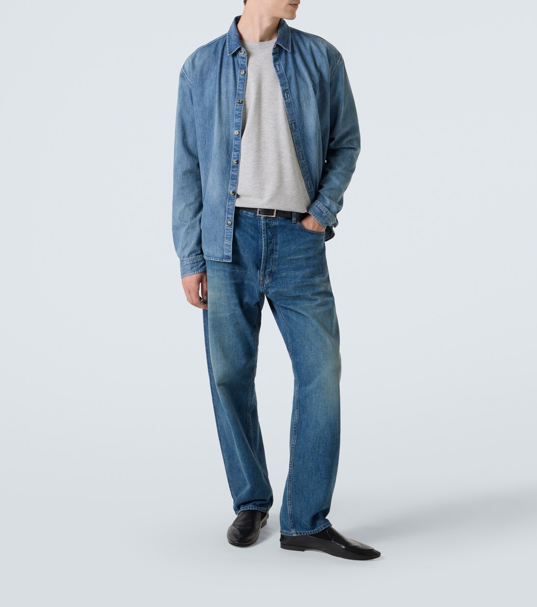 Cassandre cotton-blend T-shirt | Saint Laurent