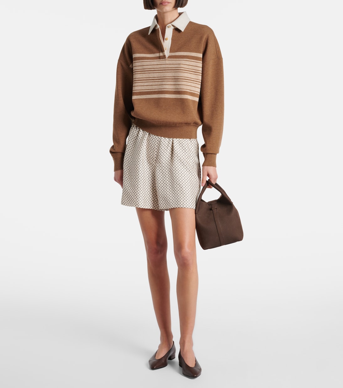 Ballerinas Rebecca aus Leder | Loro Piana