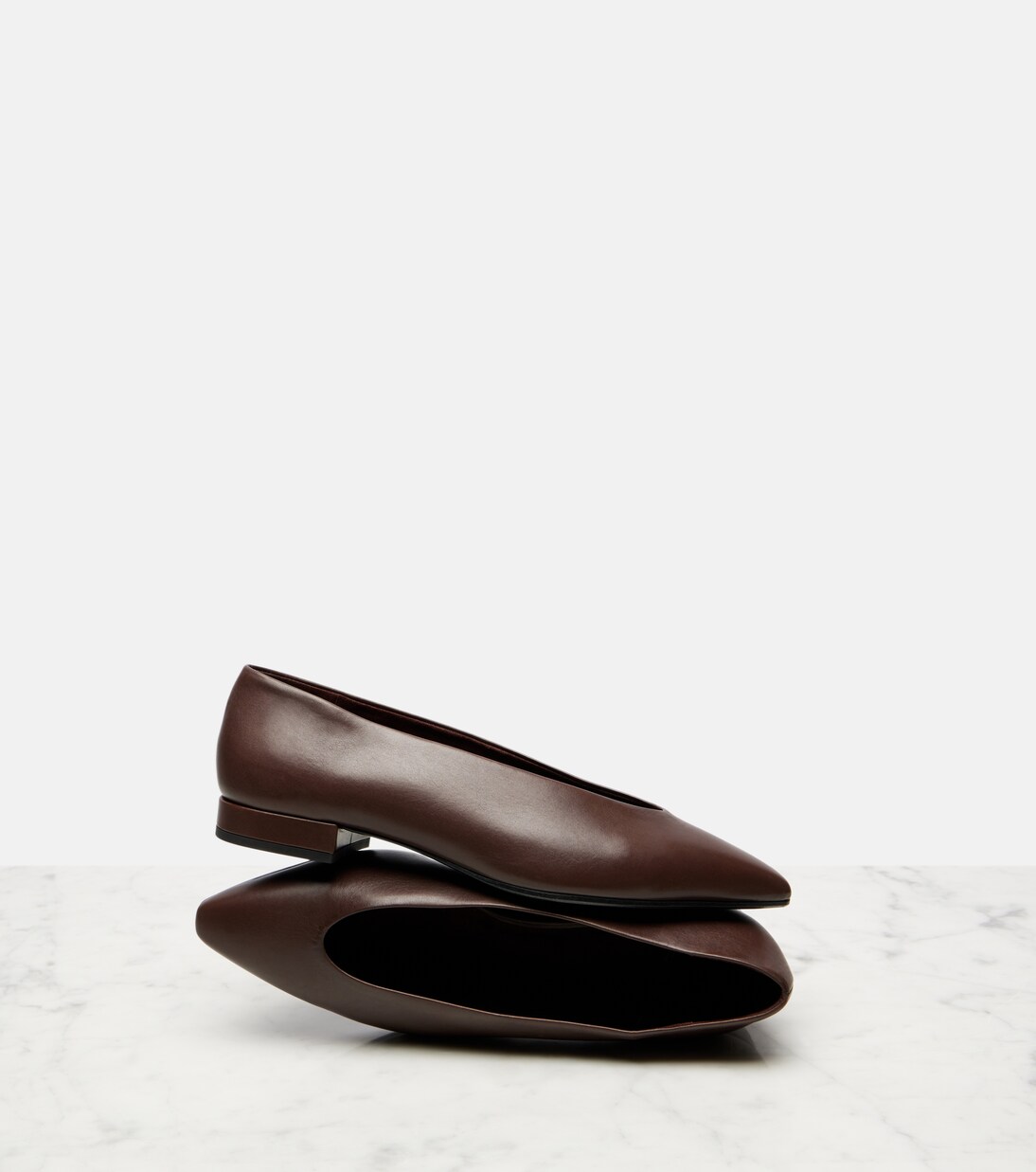 Ballerinas Rebecca aus Leder | Loro Piana