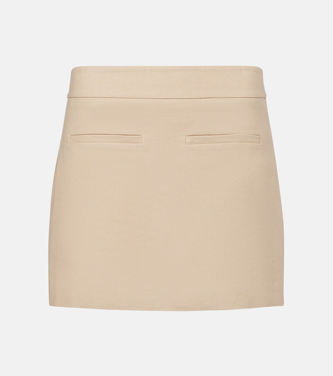 Alvara linen-blend skort | Veronica Beard