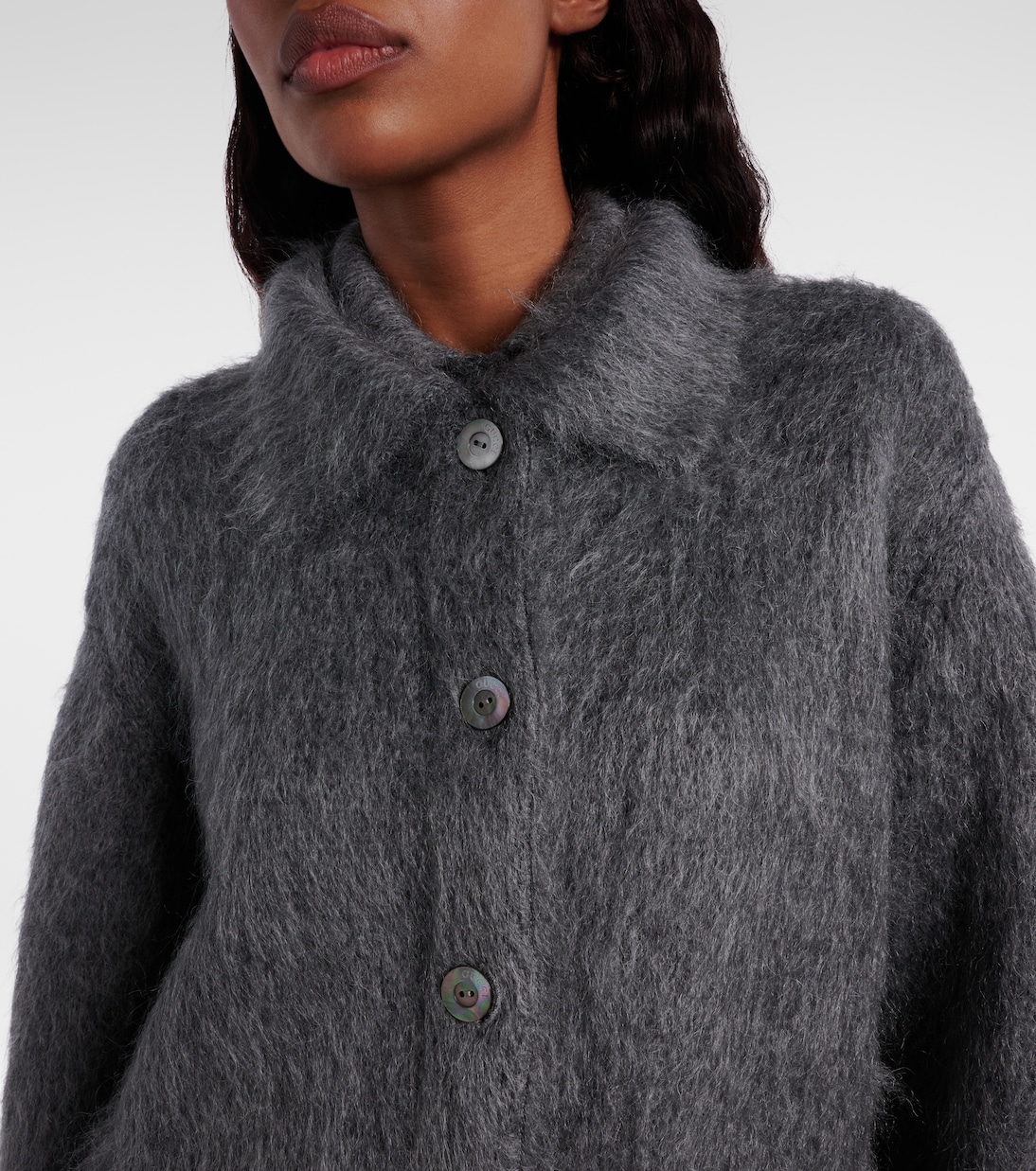 Cardigan aus einem Mohairgemisch | Gucci