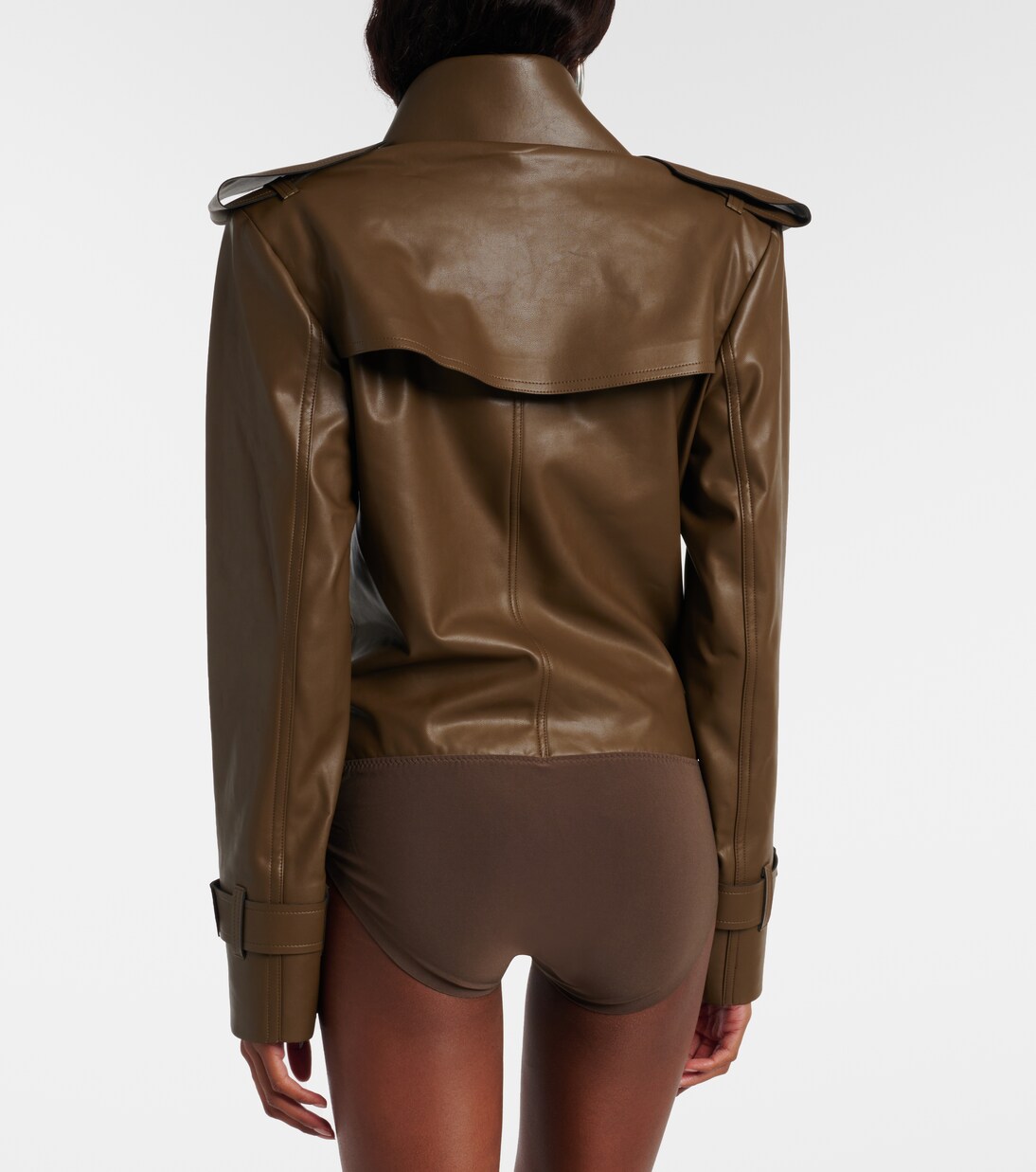 Double-breasted bodysuit | Norma Kamali