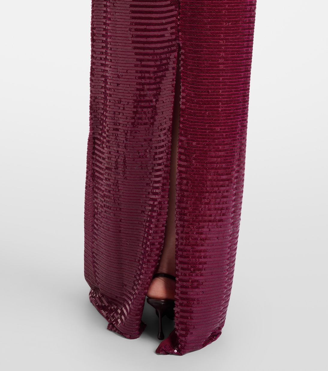 Robe longue Miami à sequins | Taller Marmo