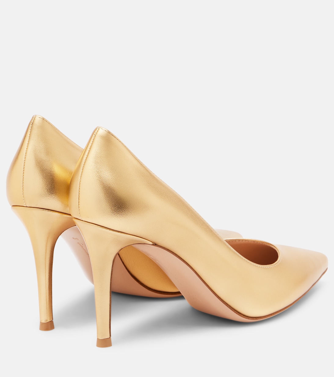 Gianvito 85 leather pumps | Gianvito Rossi