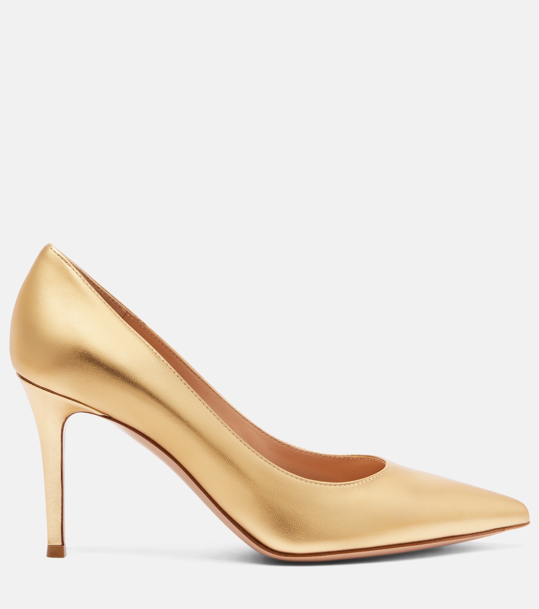 Gianvito 85 leather pumps | Gianvito Rossi